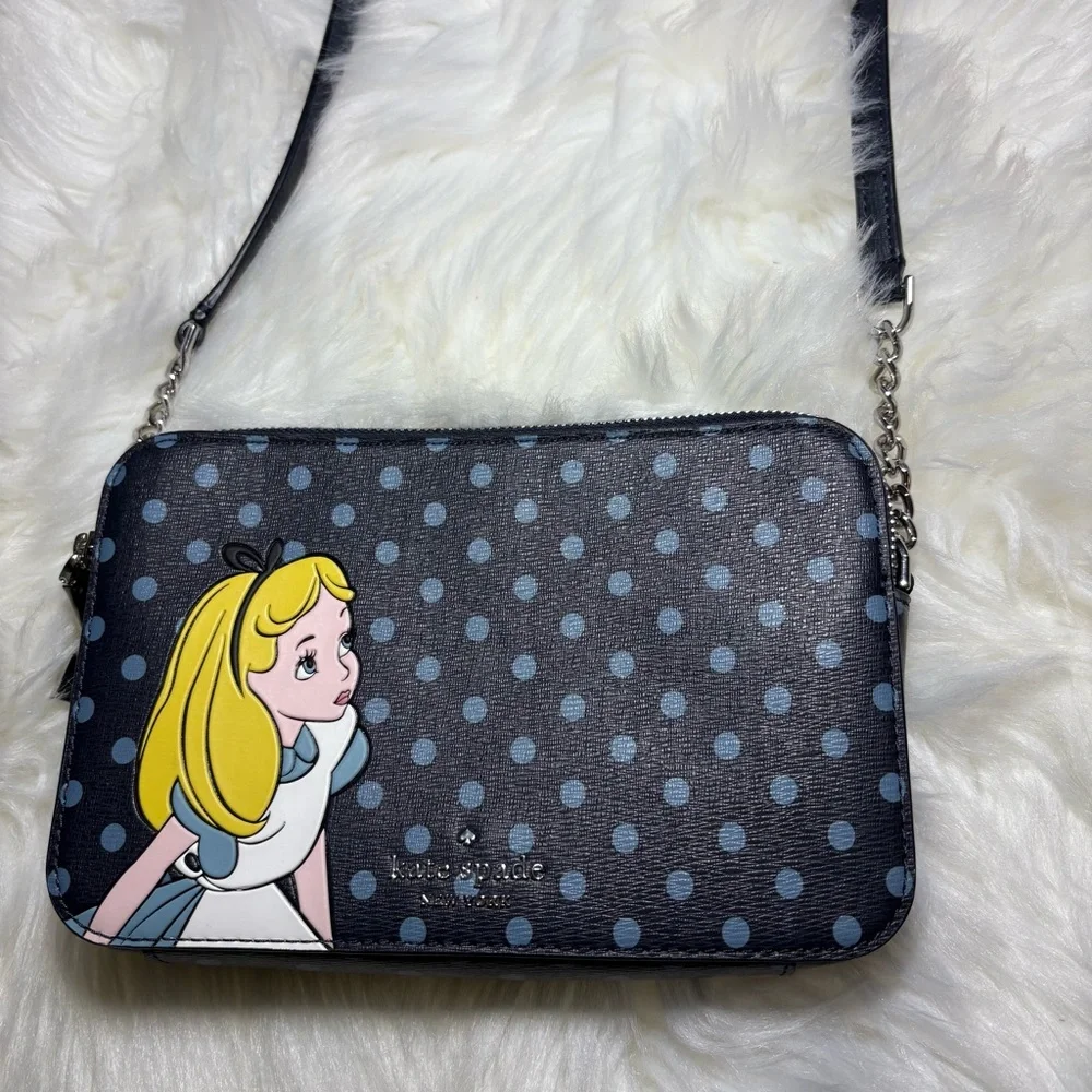 Disney x Kate Spade Alice In Wonderland On Chain Crossbody Limited Edition EUC - Picture 3 of 9